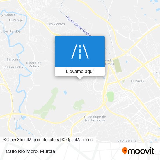 Mapa Calle Río Mero