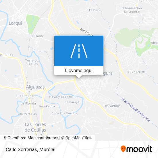 Mapa Calle Serrerías