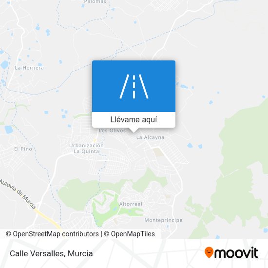 Mapa Calle Versalles