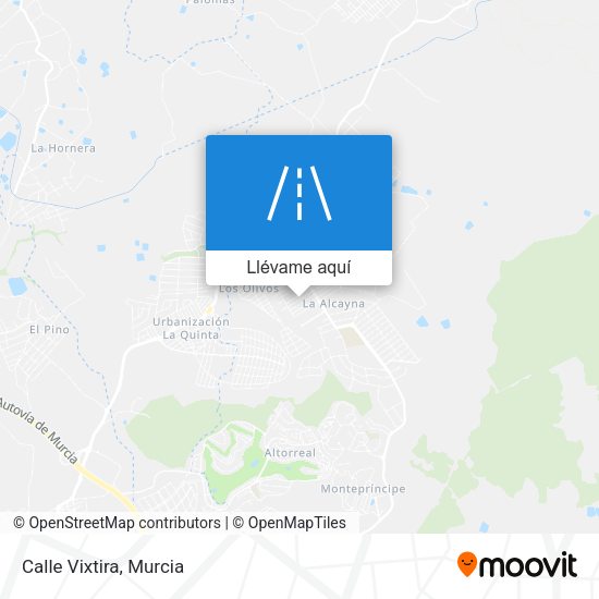 Mapa Calle Vixtira