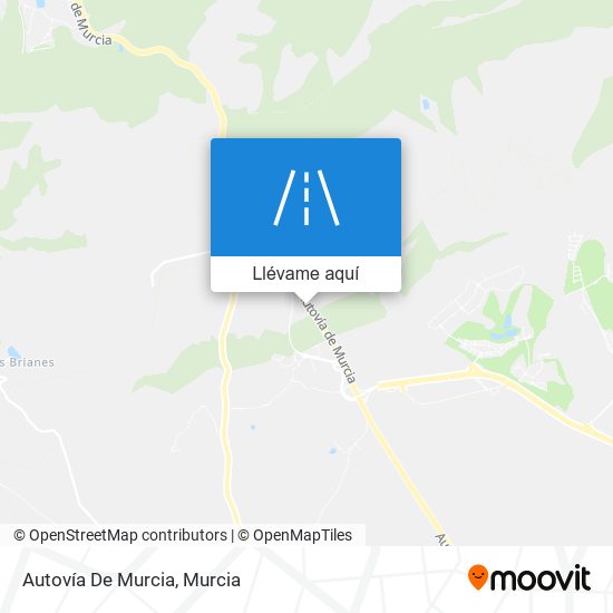 Mapa Autovía De Murcia