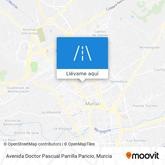 Mapa Avenida Doctor Pascual Parrilla Paricio