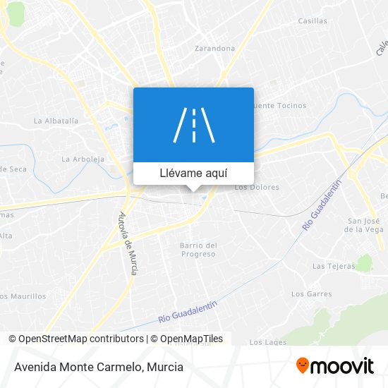 Mapa Avenida Monte Carmelo