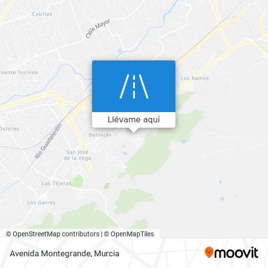 Mapa Avenida Montegrande