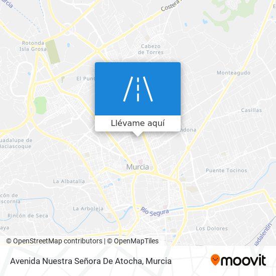 Mapa Avenida Nuestra Señora De Atocha