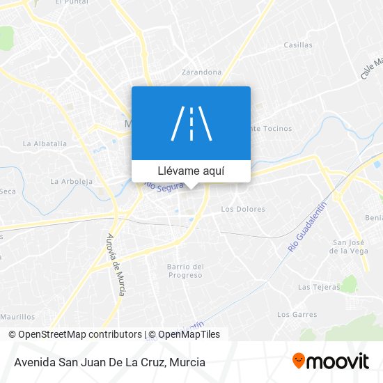 Mapa Avenida San Juan De La Cruz