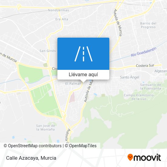 Mapa Calle Azacaya