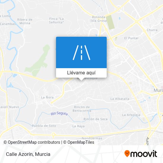 Mapa Calle Azorín