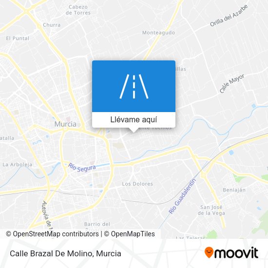 Mapa Calle Brazal De Molino