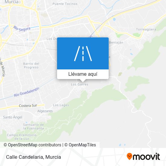 Mapa Calle Candelaria