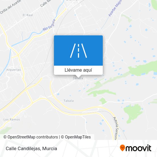 Mapa Calle Candilejas
