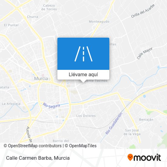 Mapa Calle Carmen Barba