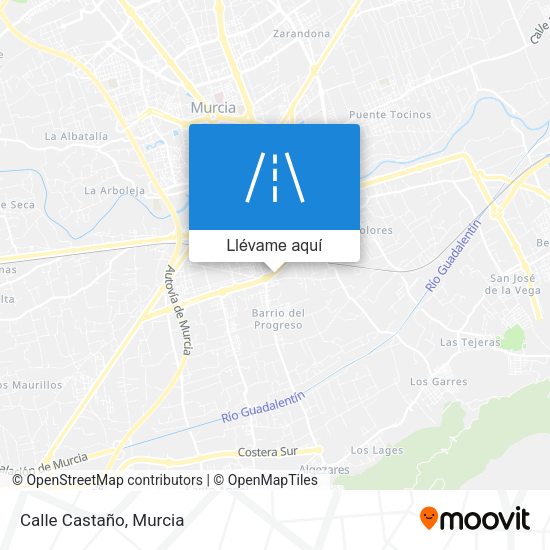 Mapa Calle Castaño