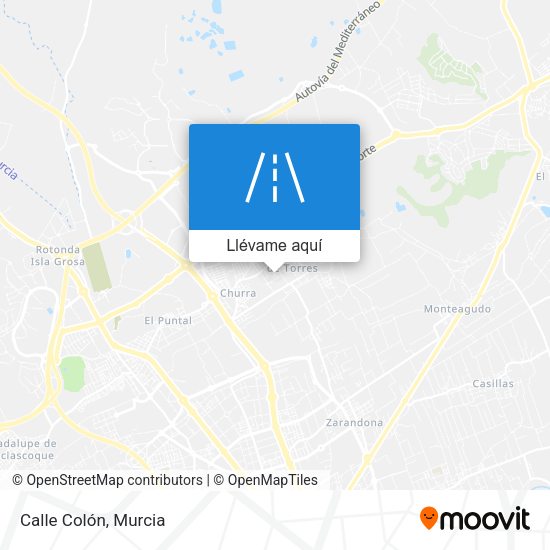 Mapa Calle Colón