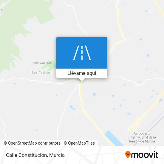 Mapa Calle Constitución