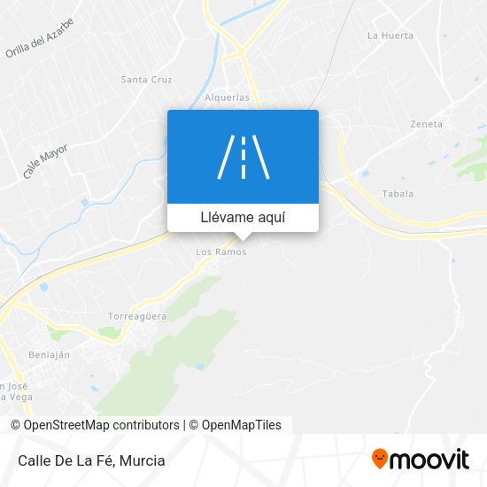Mapa Calle De La Fé
