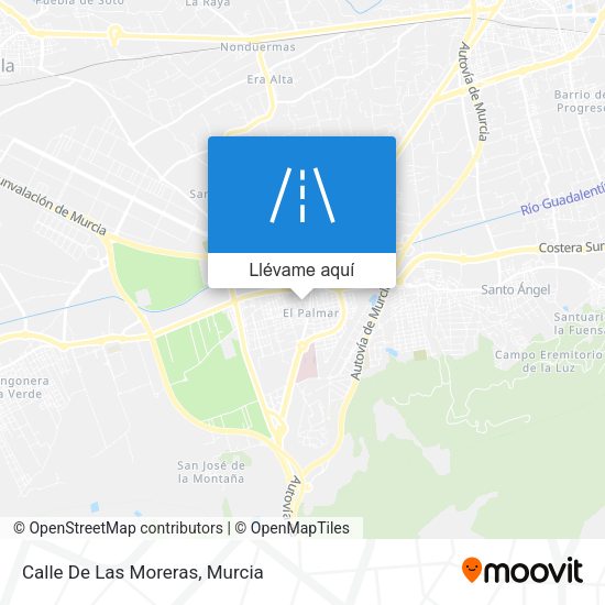 Mapa Calle De Las Moreras