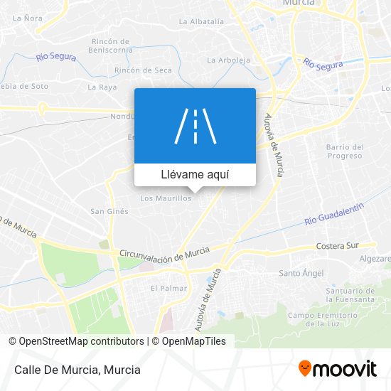 Mapa Calle De Murcia