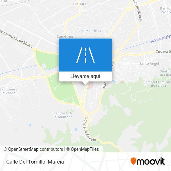 Mapa Calle Del Tomillo