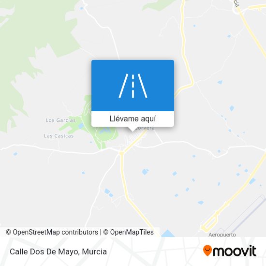 Mapa Calle Dos De Mayo
