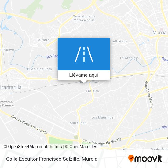 Mapa Calle Escultor Francisco Salzillo