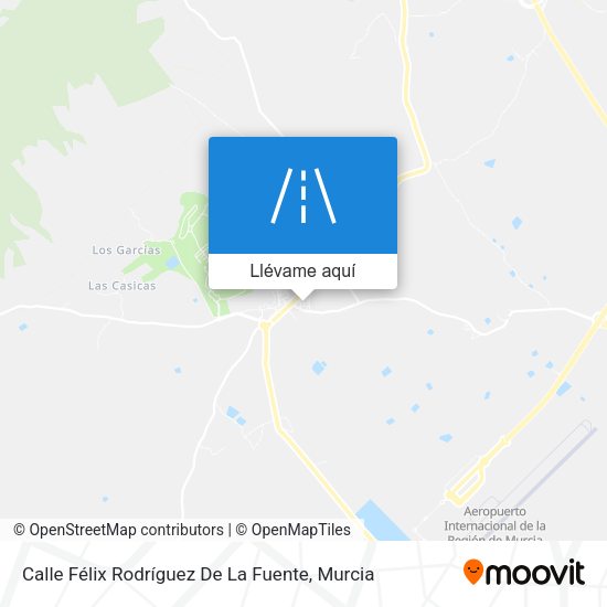 Mapa Calle Félix Rodríguez De La Fuente