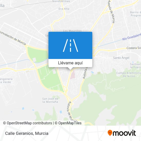 Mapa Calle Geranios