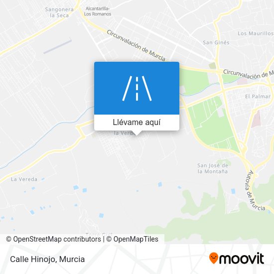 Mapa Calle Hinojo