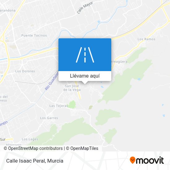 Mapa Calle Isaac Peral