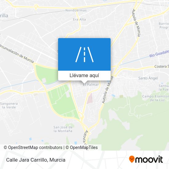 Mapa Calle Jara Carrillo