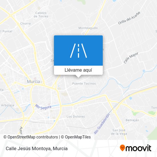 Mapa Calle Jesús Montoya