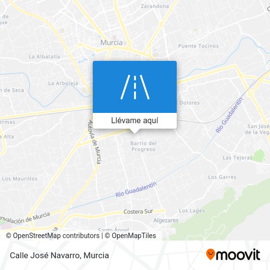 Mapa Calle José Navarro