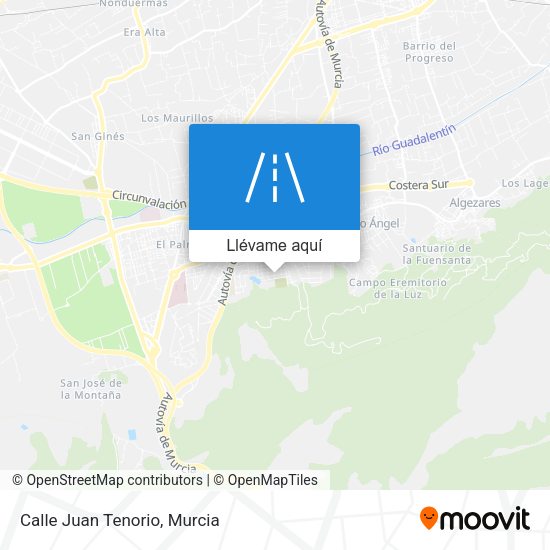 Mapa Calle Juan Tenorio