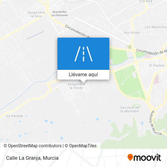 Mapa Calle La Granja