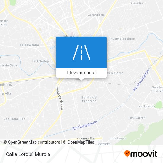 Mapa Calle Lorquí