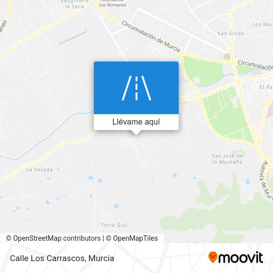 Mapa Calle Los Carrascos