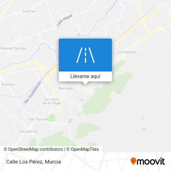 Mapa Calle Los Pérez