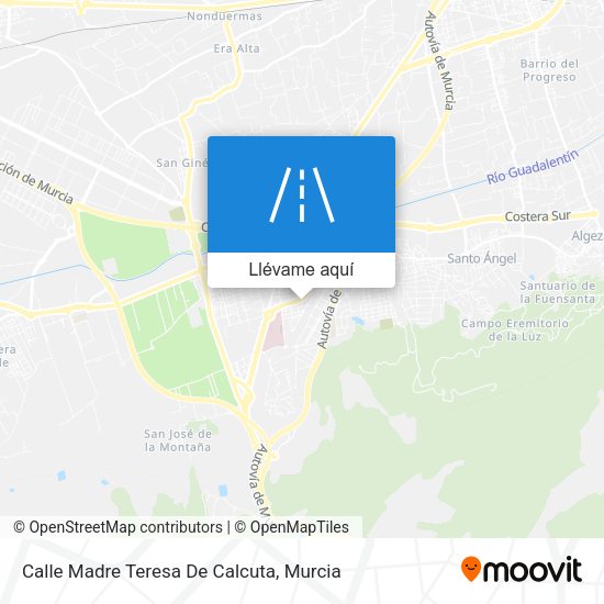 Mapa Calle Madre Teresa De Calcuta