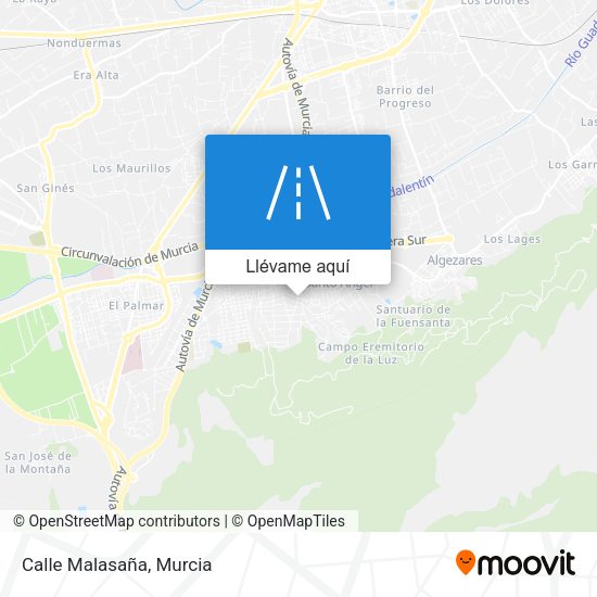 Mapa Calle Malasaña