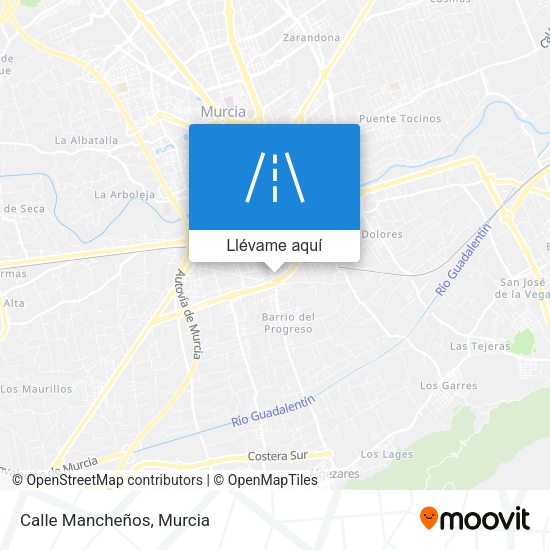 Mapa Calle Mancheños