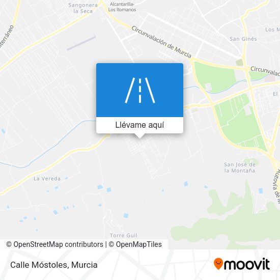 Mapa Calle Móstoles
