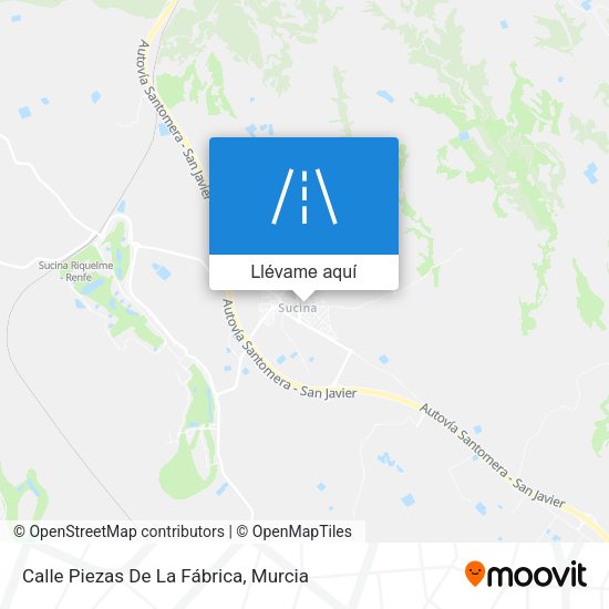 Mapa Calle Piezas De La Fábrica
