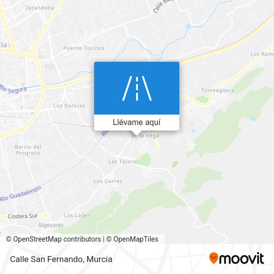 Mapa Calle San Fernando