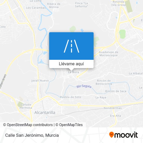 Mapa Calle San Jerónimo