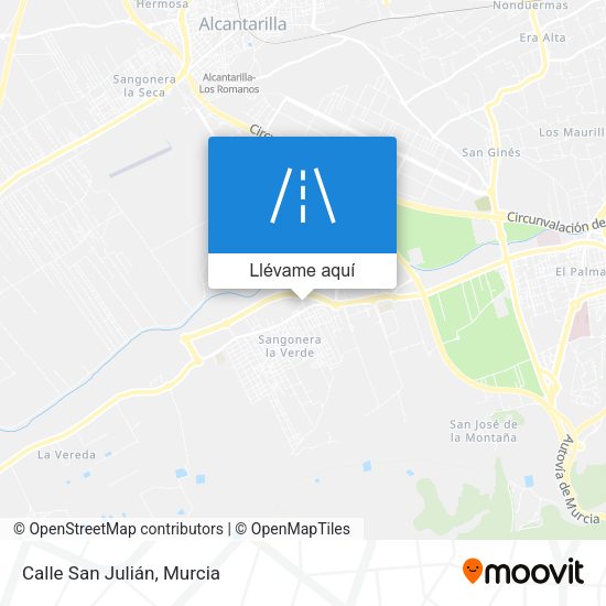 Mapa Calle San Julián