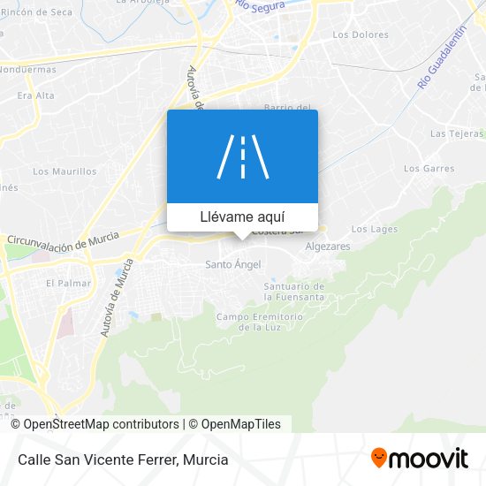 Mapa Calle San Vicente Ferrer