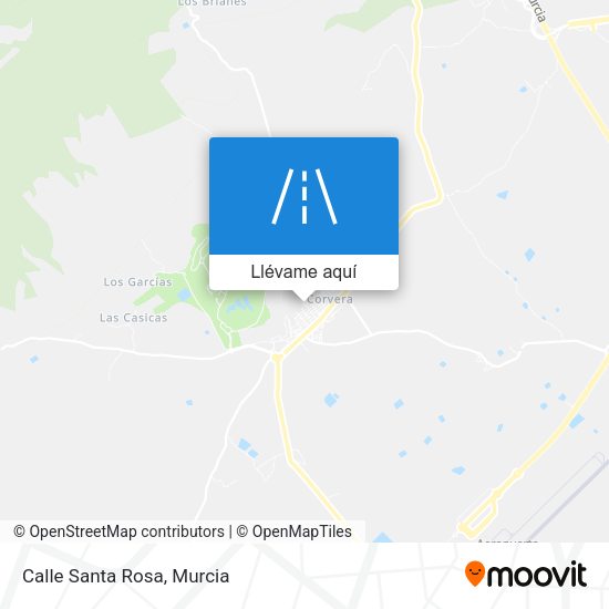 Mapa Calle Santa Rosa