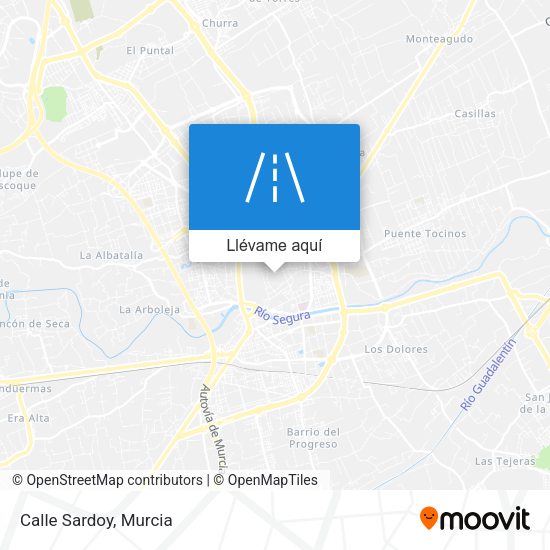 Mapa Calle Sardoy