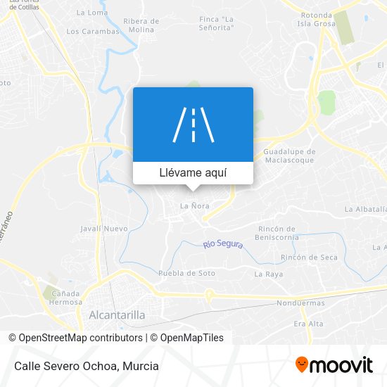 Mapa Calle Severo Ochoa