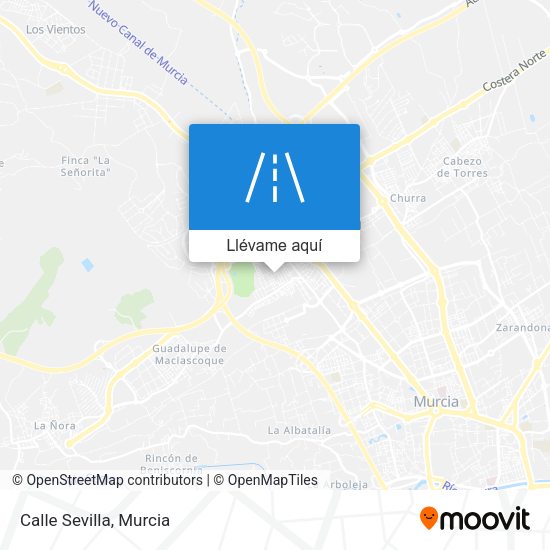 Mapa Calle Sevilla